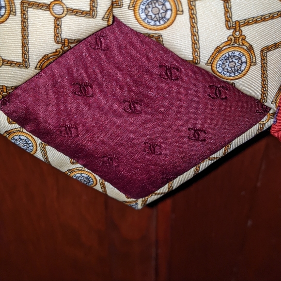 CHANEL Men's Ties. 2 100% Silk Ties. Made in Italy. - Picture 4 of 6